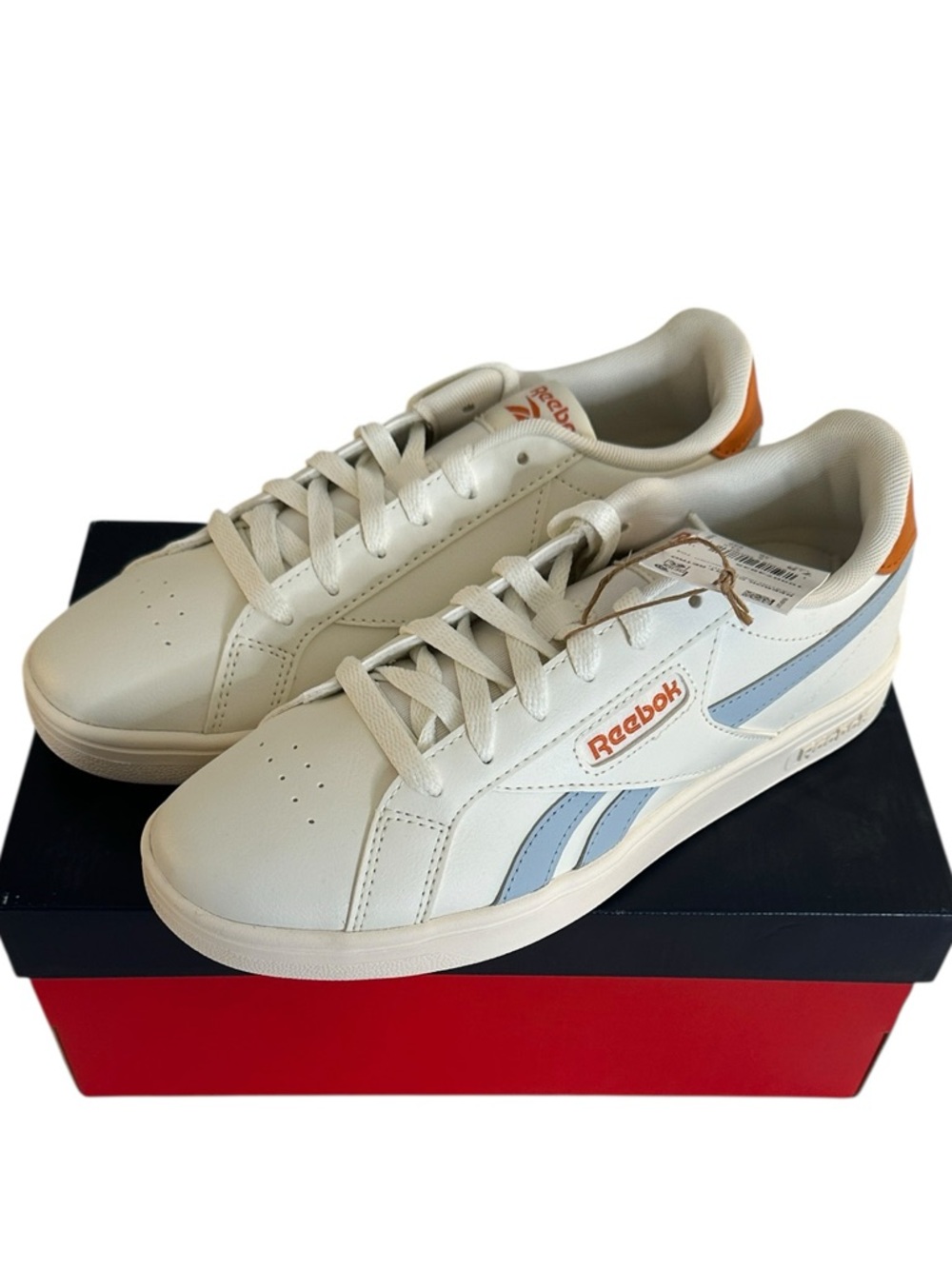 Reebok Women's Court Retro Chalk Sneakers Size‎ 7.5 New in Box!